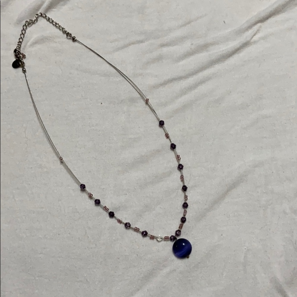 🟡 3/$15 Lia Sophia Purple Necklace 💜
